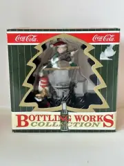 1997 Coca-Cola Bottling Works Elf Ornament New