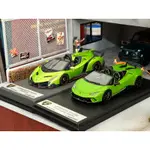 蘭博基尼 VENENO ROADSTER 1:43 LOOKSMART GREEN 模型車