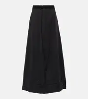 [Balenciaga] Balenciaga Upcycled maxi skirt AU 8 black