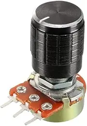 XYWHPGV WH148 1Pcs 1K Ohm Variable Resistors Single Turn Rotary Carbon Film Taper Potentiometer with Knobs(27dac dbc91 fff3b 10f01 aa6d4 ed400