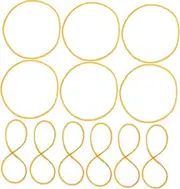 LALAFINA Enhance Boys and Girls' Skills: 30pcs Airplane Kit Rubber Band Toys Wings for Educational Hands-on Learning