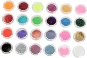 minkissy 24 Nail Art Sequins Glitter Paillettes Set for Manicure Beauty Decorations