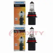 2 pc Philips High Low Beam Headlight Bulbs for Mitsubishi Cordia Mirage sk (for: Mitsubishi)