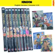 Kingdom Manga English Version by Yasuhisa Hara Volume 1 - 13 Comic Book DHL