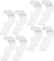 ibasenice Acrylic Baseball Bat Display Holder Wall Mount Bat Stand Durable and Stylish Design Space Saving