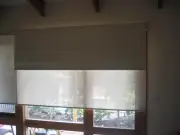 DUAL ROLLER BLINDS-CUSTOM MADE - 2410 mm width x 900 mm drop