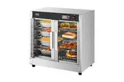 VEVOR Hot Box Food Warmer 4-Tier Concession Warming Cabinet with Water Tray