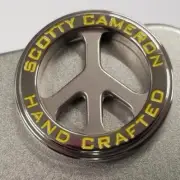 SCOTTY CAMERON PEACE HAND CRAFTED BALL MARKER COIN