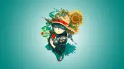 Anime mob psycho 100 kageyama shigeo boys hat simple Playmat Gaming Mat Desk