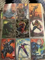 1992 Marvel Masterpiece Master Set Mint Condition w/ All Bonus Cards