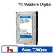 WD 10EZEX 藍標 1TB 3.5吋SATA硬碟/3y