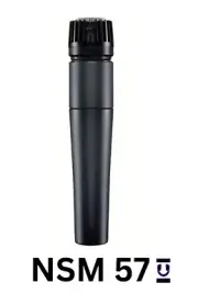 NSM 57 Dynamic Microphone Instruments Cardioid Mic - Nova Sound