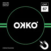 OKKO Magnetic Lens Caps 67mm