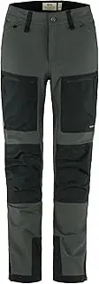 [Fjällräven] Women's Keb Agile Trousers W Pants, Basalt Iron Grey, 38 EU