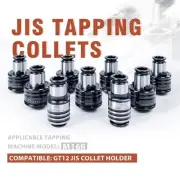 Precise GT12 M8 JIS Tapping Collets Chucks Holders for SFX M16R Tapping