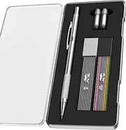 Mr. Pen- 2mm Mechanical Pencil, Metal, 2mm, Drafting Pencil, Metal Mechanical Pencils, Drawing Mechanical Pencils, Lead Holder