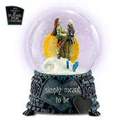 Jack And Sally Meant To Be Musical Snowglobe