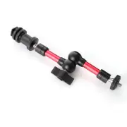 7'' Articulating Magic Arm for Flash LED light LCD Monitor Cameras Red&Black