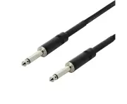 SWAMP Black Generic 1/4" Mono Jack Guitar Lead - 5m