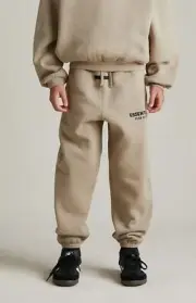 Fear of God Essentials Kids Desert Sand Fleece Sweatpants jogger Taupe