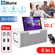 Blume 6In1 Audio Integrated Karaoke Machine 10.1'' Display Wireles Touch Systems