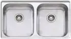 Oliveri Nu-petite Double Bowl Undermount Sink NP60U