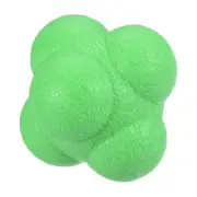 Reaction Balls Coordination Agility Training Ball TPR High Difficulty, Green