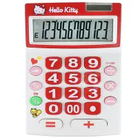 在飛比找Yahoo奇摩購物中心優惠-E-MORE HelloKitty 12位數計算機 KT22