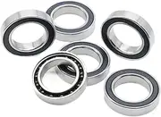 Bearings S6802-2RS CB (2 PC) 440C 6802RS Stainless Steel Rings with Si3N4 Ceramic Balls Bearing 15x24x5 mm S6802RS
