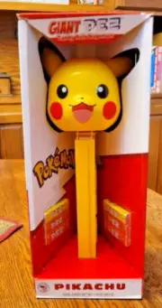 Giant Pez Candy Roll Dispenser ~ Pokemon "Pikachu" Retired Edition 2024 12"