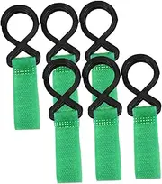 ULDIGI Multipurpose Stroller Hooks Stroller Bag Hooks for Hanging Diaper Bags Strong Nylon Material
