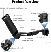 NEEWER ST49 Adjustable Handle for DJI RS2/RSC2/RS3/RS3 Pro