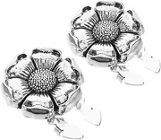[FOMIYES] 2pcs Removable Links for Women Vintage Alloy Decorative Button for Shirts Antiexposure Design for Daily Wear Parties Versatile Fashion Accessories