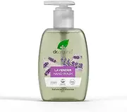 Dr Organic Lavender Hand Wash, Cleansing, Natural, Vegan, Cruelty-Free, Paraben & SLS-Free, Organic, 250ml, Packaging may vary