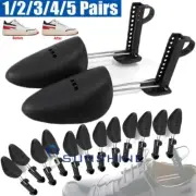 Plastic Adjustable Length Women Men Shoe Trees Stretcher Boot Holder Organizers