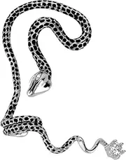[ANDRESLAD] Retro Snake Ear Cuff Exaggerated Twined Ear Hook for Women Vintage Fashion Jewelry Random