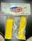 Vintage Racing BMX Handlebar Grips bmx Mongoose Yellow Bike GRIPS Handle Bars $