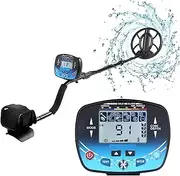 Metal Detectors, MD910B Metal Detector Underground Professional Depth 2.5m Search Finder Gold Detector Treasure Detecting Pinpointer for Beach/Gold Hunting