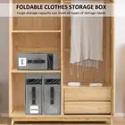 Bed Sheet Organizer Foldable Bed Sheet Storage Bins with Clear Window and tyoXL