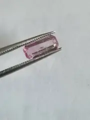 1.26 Ct Natural Pink Kashmir Spinel Unheated Octagon Cut Loose Gemstone