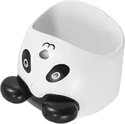 EXQUIMEUBLE Portable Mini Nail Dryer Cute Panda Handheld Nail Lamp for Quick Drying Gel and Polish USB Plug Single Finger Use Durable Construction for Go Manicures
