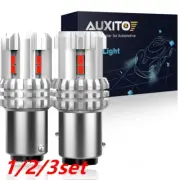1/2set 1157 LED 1196 7507 BAY15D Red Safety Brake Bulb Tail Light Parking 12V (for: Subaru)