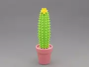 A pot of cactus fits 18" doll American girl garden plant