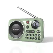 10X( FM Radio Bluetooth 5.0 Speaker Radio for the Elderly HiFi TF/USB MP31972