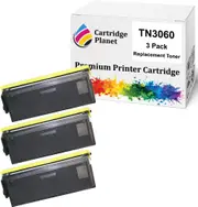 3-Pack Compatible Toner Cartridge for Brother TN-3060 TN3060 (6,700 Pages) for Brother HL5140 HL5150D HL5170DN MFC8220 MFC8440 MFC8840D