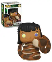 Funko Pop Disney The Jungle Book Mowgli with Kaa #987 Vinyl Figure