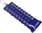NAMOARLY Portable 18-Hole Golf Scorekeeper Bar Shape Accurate Scoring Tool for Improved Performance Accessory for Golf Competitions