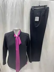 ANNE KLEIN /KASPER PANT SUIT /NEW WITH TAG/RETAIL$249/SIZE 6/INSEAM 31"/