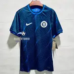 (主場/客場，現M,其餘訂）全新正品代購NIKE CHELSEA 2023/24英超切爾西車路士客場短袖球迷版足球衣