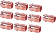 (10 Pack) Plumbing 3/4" MIP X Press LF Copper Propress Male Adapter Pressure Co